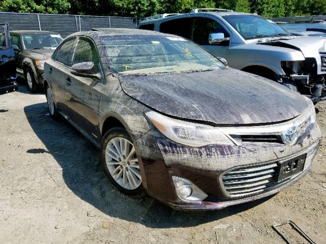 4T1BD1EB3FU039322 - 2015 TOYOTA AVALON HYB BURGUNDY photo 1