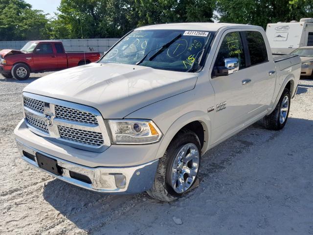 1C6RR7NT1HS773012 - 2017 RAM 1500 LARAM WHITE photo 2