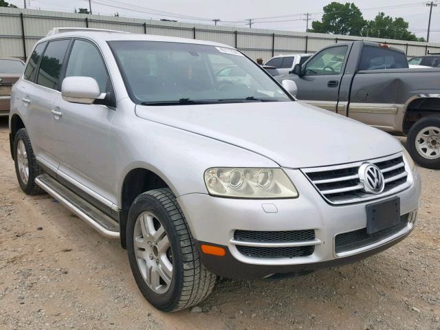 WVGMM77L65D022871 - 2005 VOLKSWAGEN TOUAREG 4. SILVER photo 1