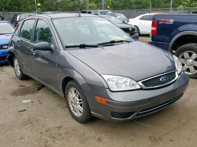 1FAFP37N57W180534 - 2007 FORD FOCUS ZX5 GRAY photo 1