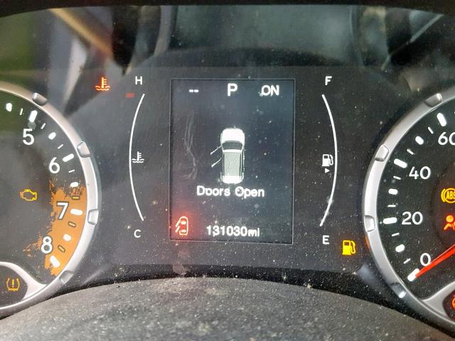 ZACCJAAT0GPD13532 - 2016 JEEP RENEGADE S BLUE photo 8