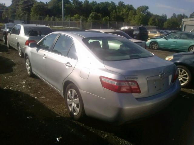 4T1BE46K97U113258 - 2007 TOYOTA CAMRY NEW SILVER photo 3