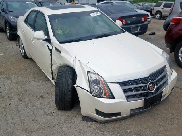 1G6DS57V890145443 - 2009 CADILLAC CTS HI FEA WHITE photo 1