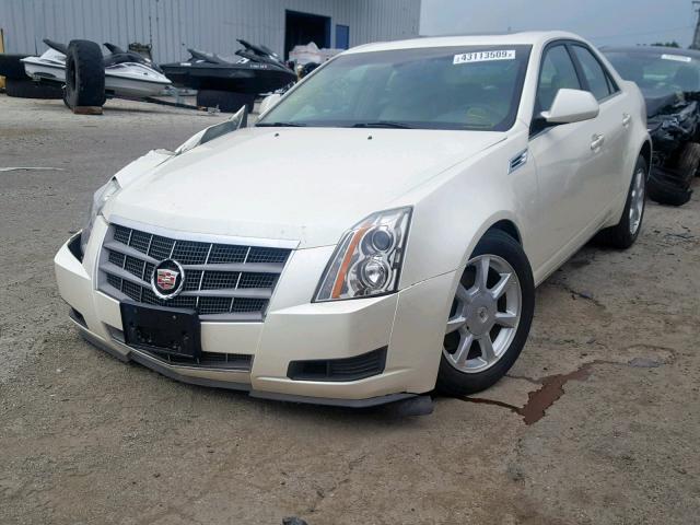 1G6DS57V890145443 - 2009 CADILLAC CTS HI FEA WHITE photo 2