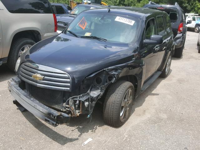 3GNDA33P17S596044 - 2007 CHEVROLET HHR LT BLACK photo 2