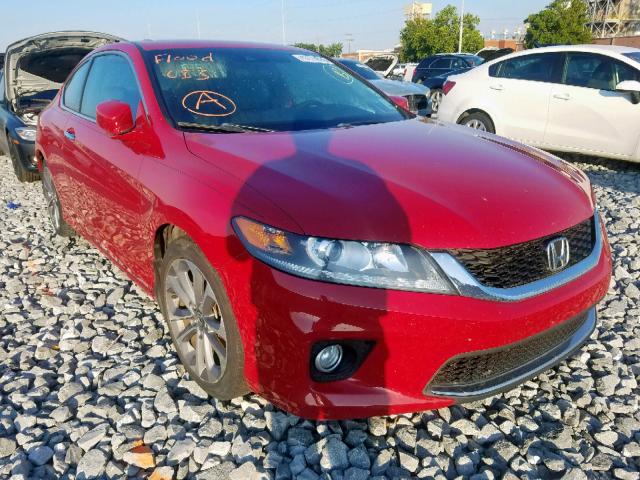 1HGCT2B81EA008467 - 2014 HONDA ACCORD EXL RED photo 1