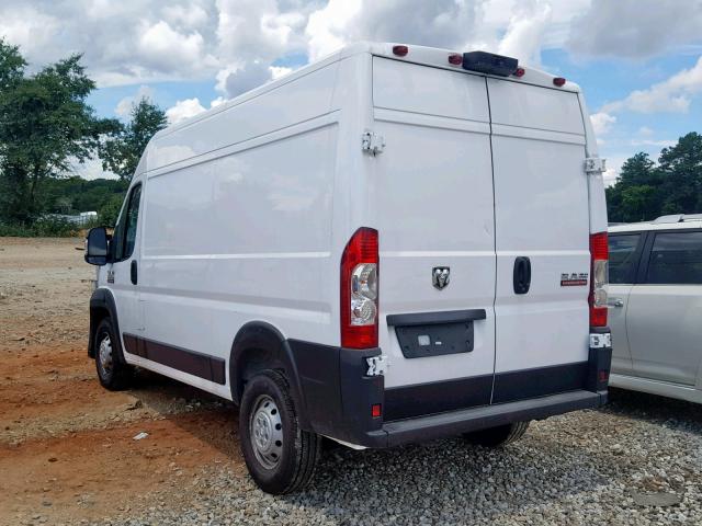3C6TRVCG2KE522686 - 2019 RAM PROMASTER 白色 照片 3