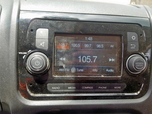 3C6TRVCG2KE522686 - 2019 RAM PROMASTER 白色 照片 9