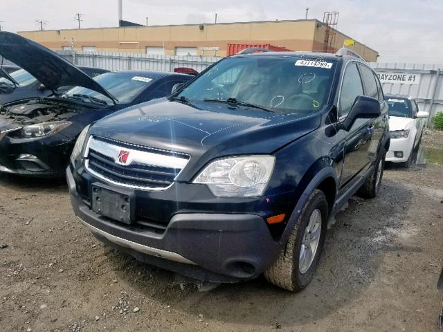 3GSCL33P58S596021 - 2008 SATURN VUE XE BLACK photo 2