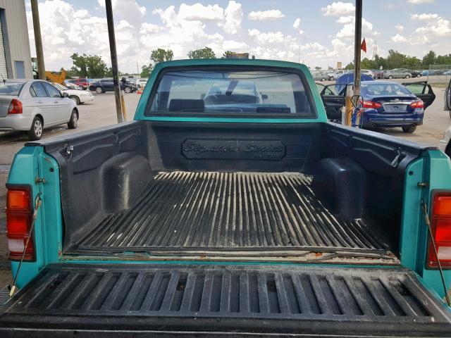 1B7FL26X4TW702924 - 1996 DODGE DAKOTA TEAL photo 6