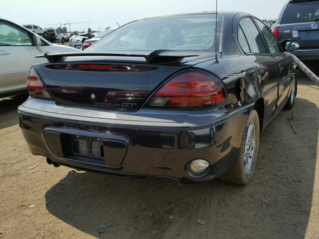 1G2NW52E84C189435 - 2004 PONTIAC GRAND AM G BLACK photo 4