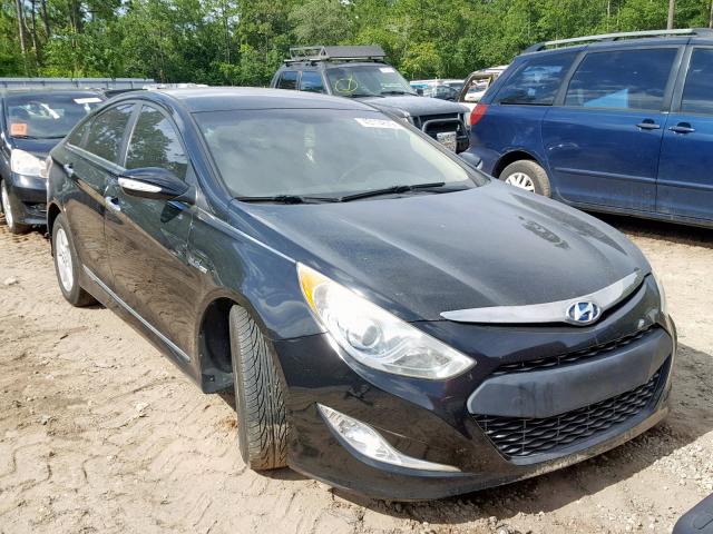 KMHEC4A46BA003225 - 2011 HYUNDAI SONATA HYB BLACK photo 1