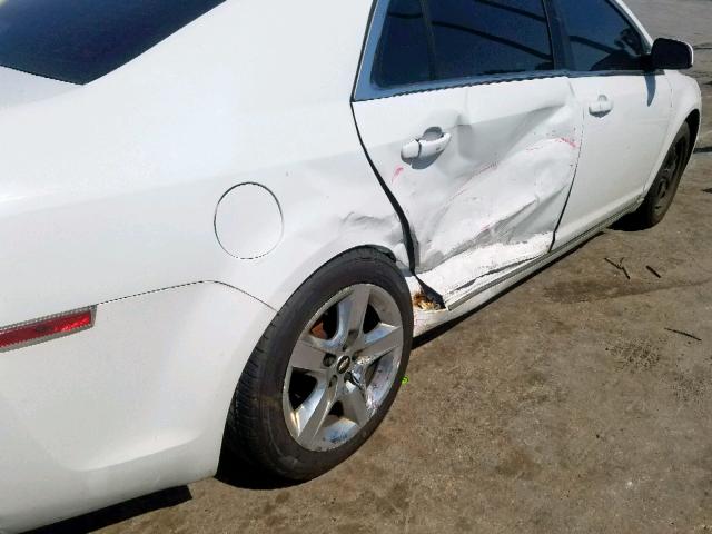 1G1ZH57B49F191042 - 2009 CHEVROLET MALIBU 1LT 白色 照片 9