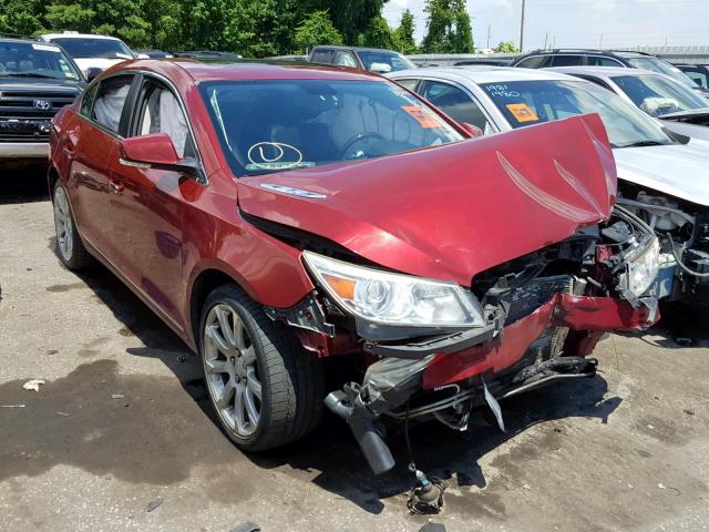 1G4GE5GVXAF295570 - 2010 BUICK LACROSSE C BURGUNDY photo 1