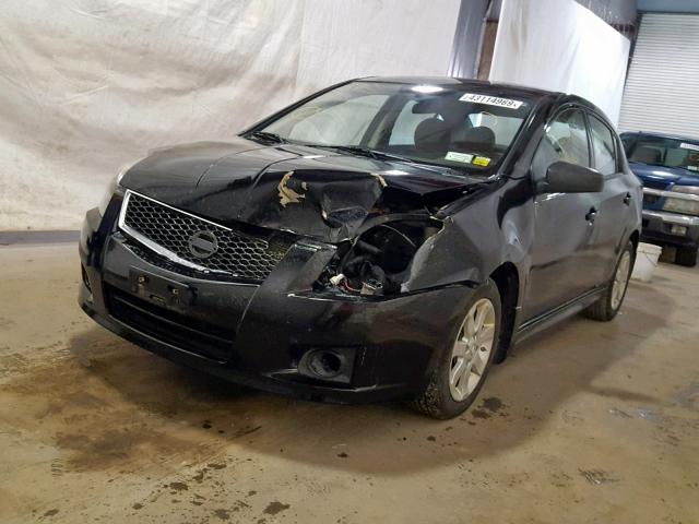 3N1AB6AP1CL702710 - 2012 NISSAN SENTRA 2.0 BLACK photo 2