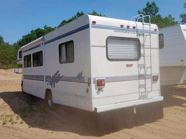 1FDXE40S5WHB49776 - 1998 WINNEBAGO MINNIEWINN WHITE photo 3