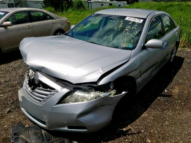 4T1BK46K97U028204 - 2007 TOYOTA CAMRY NEW SILVER photo 2