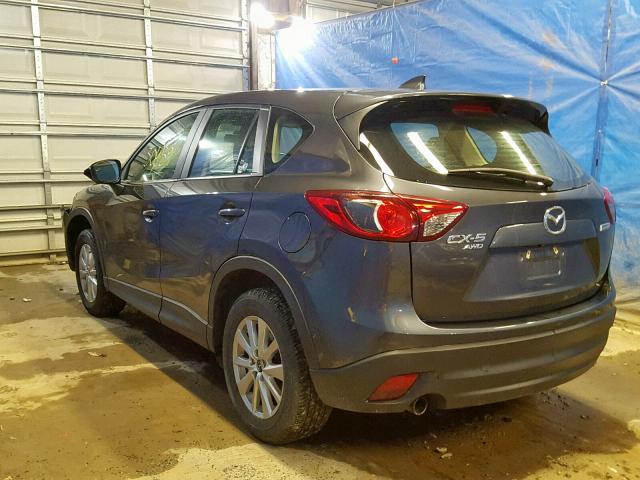 JM3KE4BYXG0627522 - 2016 MAZDA CX-5 SPORT BLUE photo 3