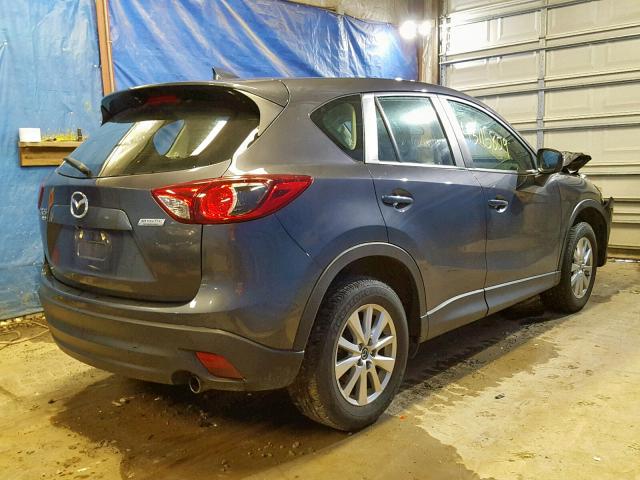 JM3KE4BYXG0627522 - 2016 MAZDA CX-5 SPORT BLUE photo 4