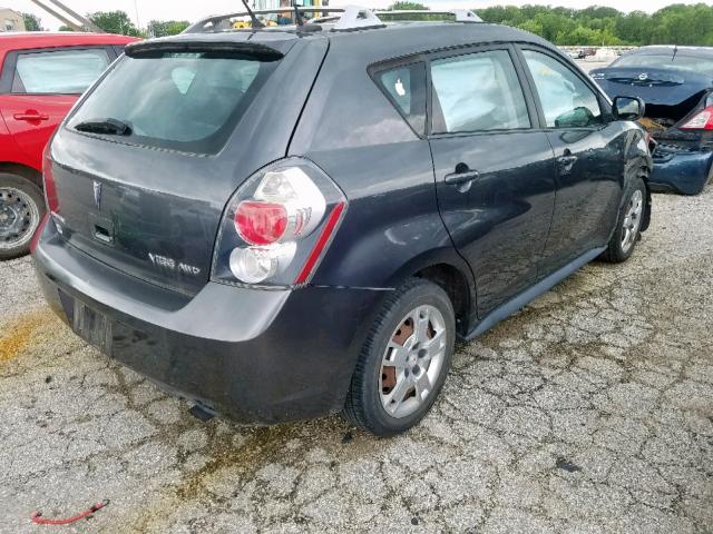 5Y2SM67029Z467161 - 2009 PONTIAC VIBE GRAY photo 4