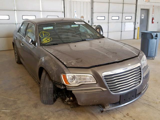 2C3CCACG9CH277303 - 2012 CHRYSLER 300 LIMITE GRAY photo 1