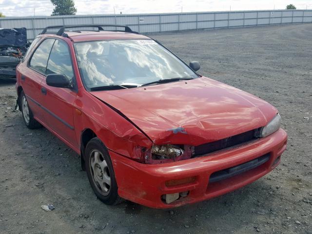 JF1GF4353WG805170 - 1998 SUBARU IMPREZA L RED photo 1