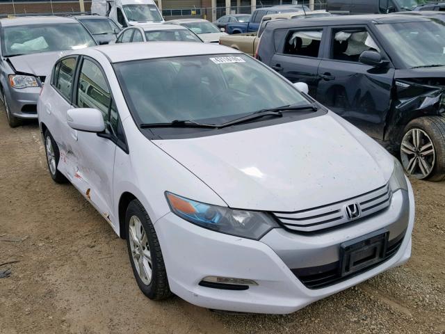 JHMZE2H74AS006037 - 2010 HONDA INSIGHT EX WHITE photo 1