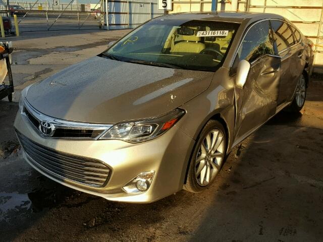 4T1BK1EB7DU031694 - 2013 TOYOTA AVALON BAS GOLD photo 2