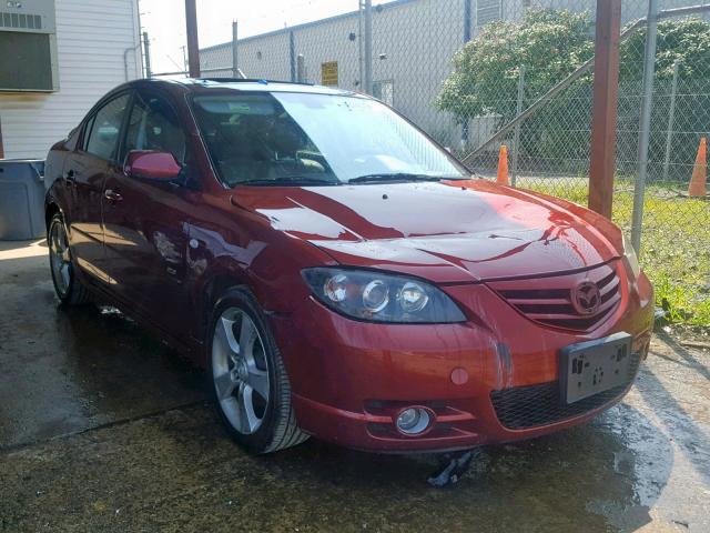 JM1BK323361487581 - 2006 MAZDA 3 S RED photo 1