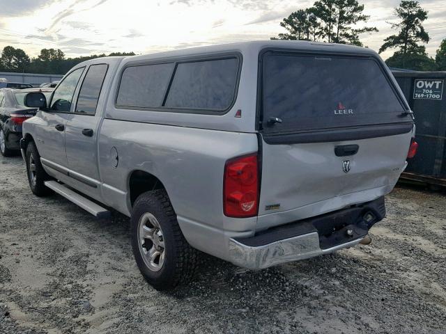 1D7HA18N98S564421 - 2008 DODGE RAM 1500 S SILVER photo 3