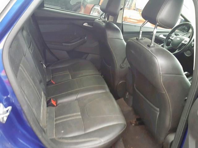 1FAHP3N25CL347245 - 2012 FORD FOCUS TITA BLUE photo 6