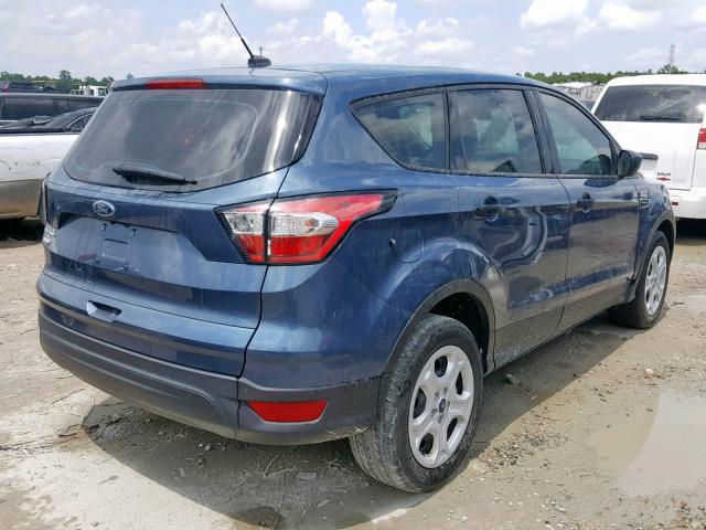 1FMCU0F71JUB11460 - 2018 FORD ESCAPE S BLUE photo 4