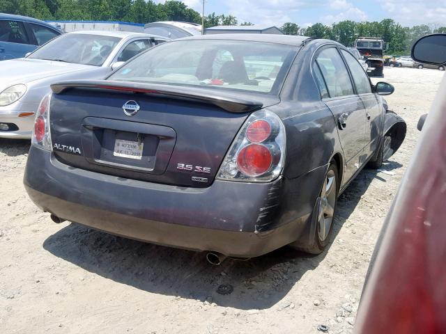 1N4BL11D05C361537 - 2005 NISSAN ALTIMA SE GRAY photo 4