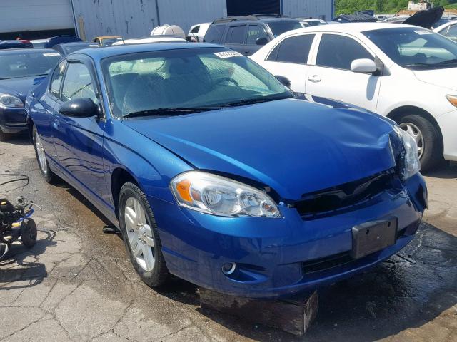 2G1WK151469291766 - 2006 CHEVROLET MONTE CARL BLUE photo 1