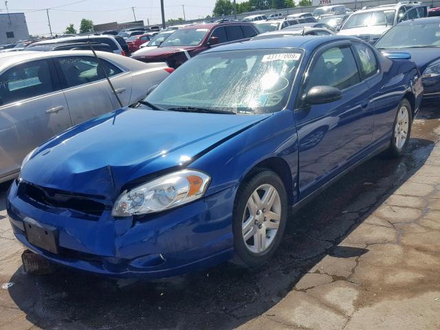 2G1WK151469291766 - 2006 CHEVROLET MONTE CARL BLUE photo 2