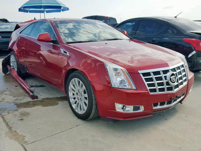 1G6DK1E35D0165684 - 2013 CADILLAC CTS PERFOR RED photo 1