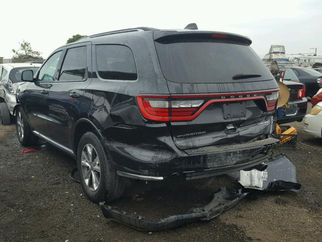 1C4RDHDG7GC402916 - 2016 DODGE DURANGO LI BLACK photo 3