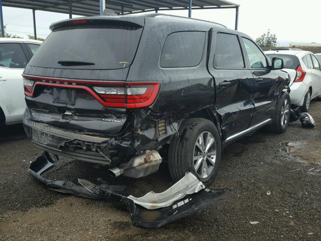 1C4RDHDG7GC402916 - 2016 DODGE DURANGO LI BLACK photo 4