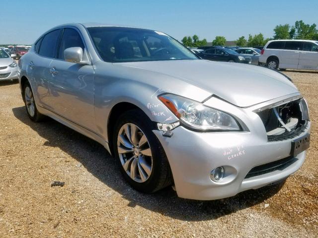 JN1BY1AR8CM395212 - 2012 INFINITI M37 X SILVER photo 1