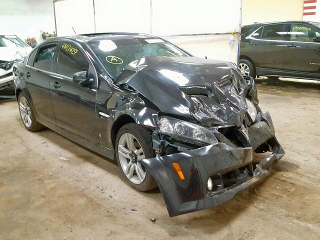 6G2ER57769L234657 - 2009 PONTIAC G8 BLACK photo 1