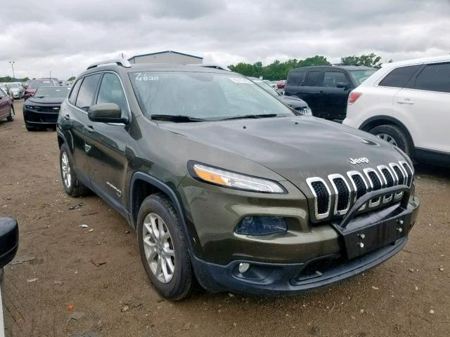 1C4PJMCS4GW114820 - 2016 JEEP CHEROKEE L BLUE photo 1