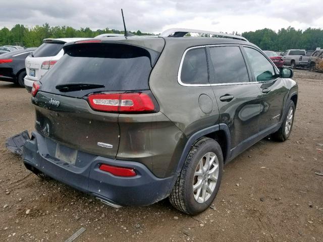 1C4PJMCS4GW114820 - 2016 JEEP CHEROKEE L BLUE photo 4