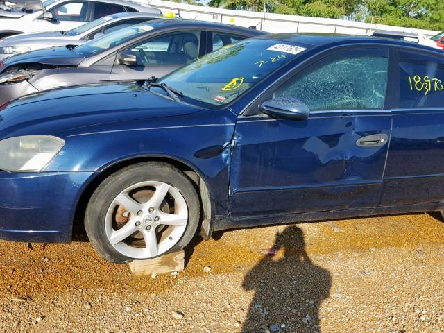 1N4BL11E55N431658 - 2005 NISSAN ALTIMA SE BLUE photo 10