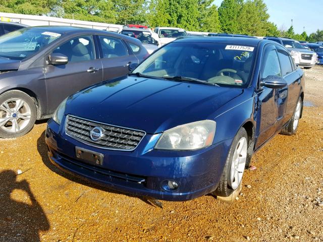 1N4BL11E55N431658 - 2005 NISSAN ALTIMA SE BLUE photo 2