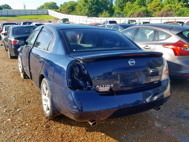 1N4BL11E55N431658 - 2005 NISSAN ALTIMA SE BLUE photo 3