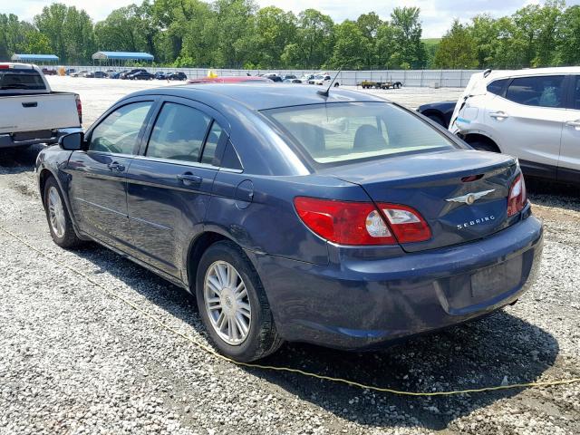 1C3LC56K97N529040 - 2007 CHRYSLER SEBRING TO BLUE photo 3