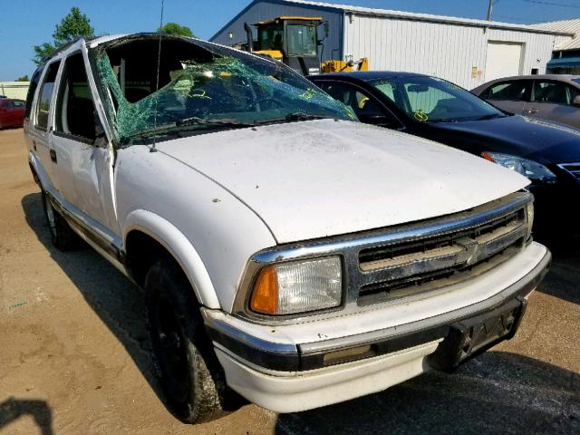 1GNCS13W7S2181951 - 1995 CHEVROLET BLAZER WHITE photo 1