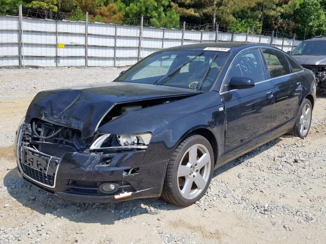 WAUAH74F98N183267 - 2008 AUDI A6 3.2 BLACK photo 2