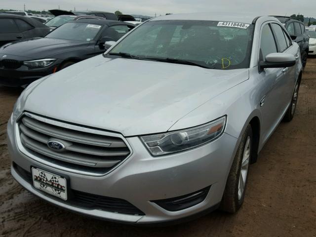 1FAHP2E87DG232557 - 2013 FORD TAURUS SEL SILVER photo 2