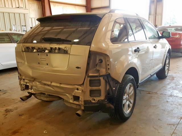 2FMDK36C57BA52971 - 2007 FORD EDGE SE BEIGE photo 4